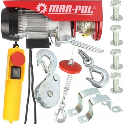 Elektrický lanový naviják 150/300 230V MAR-POL M80789