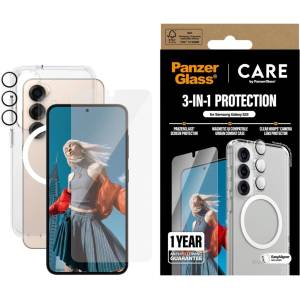CARE by PanzerGlass Комплект CARE by PanzerGlass Bundle за Samsung Galaxy S25 3in1 Case, Hoops, UWF