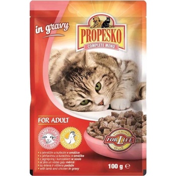 Propesko Cat jehněčí a kuřecí 100 g