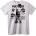 NOONEBRAND Тениска Vultures Ужасяваща Маска - XL, White