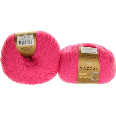 Gazzal Baby Alpaca 46028 sytá růžová
