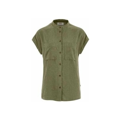 Fjällräven Övik Hemp Shirt SS Women Green