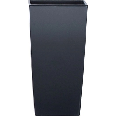 Prosperplast Kvetináč s vložkou Urbi Square Š 22 x V 42 x H 22 cm, antracitová