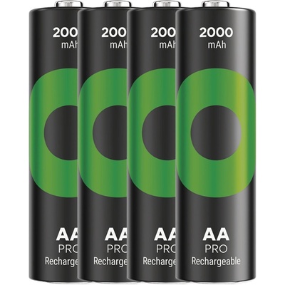 GP ReCyko Pro AA 2000mAh 4ks 1032224200 – Zboží Živě