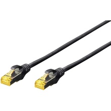 Digitus DK-1644-A-100/BL RJ45 CAT 6A S/FTP, 10m, černý