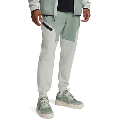 Under Armour Поларена блуза Under Armour Men's Unstoppable Closed Hem Fleece Joggers - Green/Black