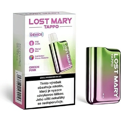 Elf Bar Lost Mary Tappo Metal Version 750 mAh Green Pink 1 ks