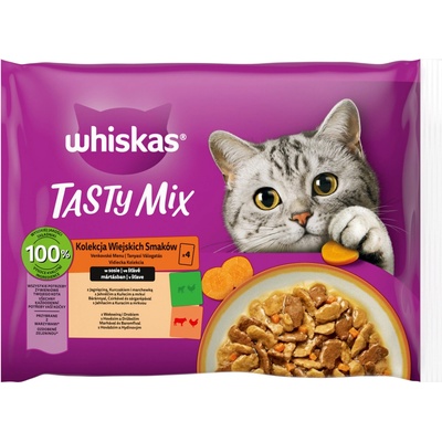 Whiskas kapsa Tasty Mix Country Collection 4x85 g