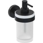Jika Mio Style - Дозатор за сапун с държач, стъкло/матово черно H3832F27161001 (H3832F27161001)