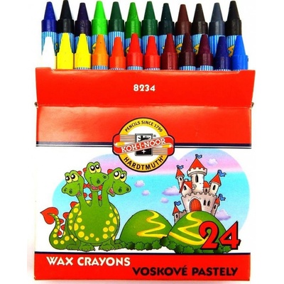 KOH-I-NOOR souprava voskovek 8234 24ks – Zboží Dáma