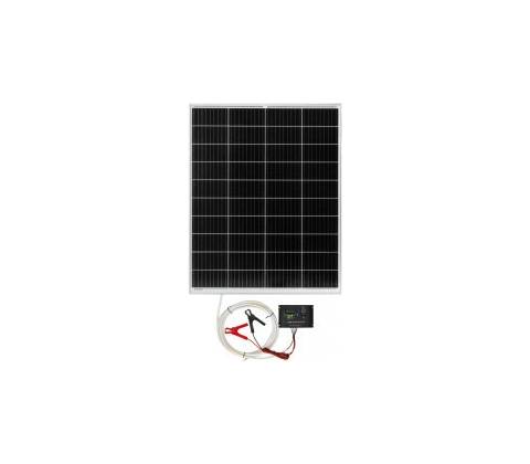 Solárny systém AgroElectro – 100 W panel s regulátorom