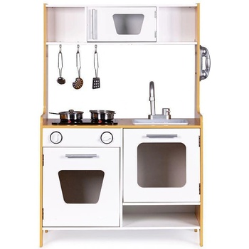 Image 1 of ECOTOYS Детска Дървена Кухня ecotoys plk534 с аксесоари и звукови ефекти (plk534)