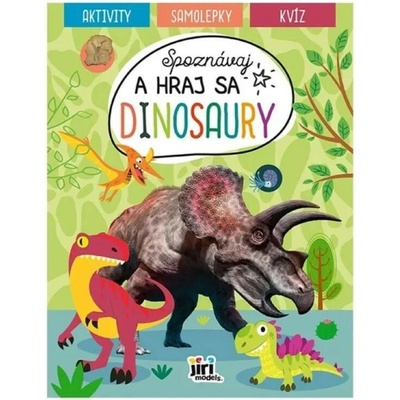Jiri Models Samolepky Spoznávaj a hraj sa Dinosaury