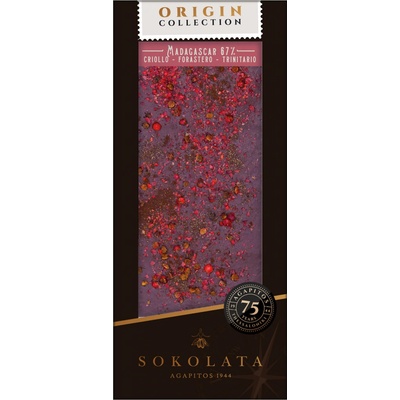 SOKOLATA AGAPITOS MADAGASCAR 67% 100 g