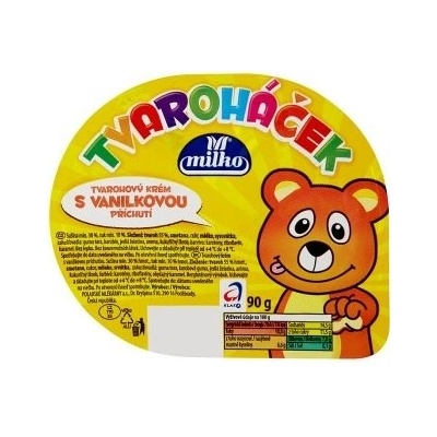 Milko Tvaroháček vanilka 90 g