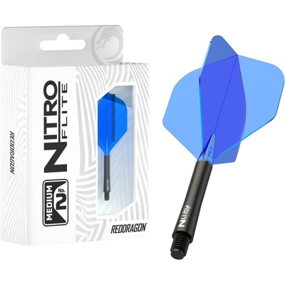 Red Dragon Nitro Flite - No2 - black & blue - medium – Zboží Dáma