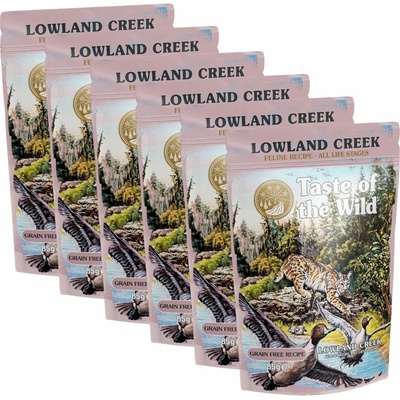 TASTE OF THE WILD Lowland Creek Cat kapsička 6 x 85 g
