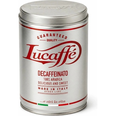 Lucaffé Decaffeinato mletá 250 g