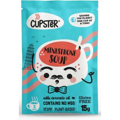 Éden Prémium Cupster Bezlepková instantní polévka Minestrone 15 g