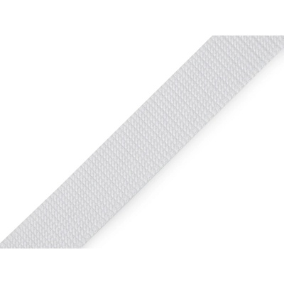 Stoklasa Popruh polypropylenový šíře 25 mm tloušťka 2 mm Balení: 5 m, Varianta: 2 bílá 2 bílá