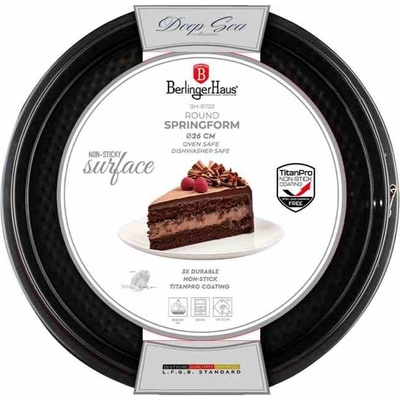 Berlingerhaus Forma na dort s titanovým povrchem oválná Deep Sea collection BH-8702