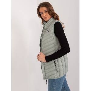 Sublevel Дамски елек модел D50076XB80120A2 Sublevel цвят шамфъстък