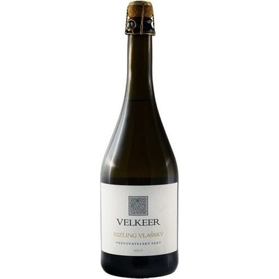 Velkeer PESTOVATEĽSKÝ SEKT RÍZLING VLAŠSKÝ BRUT 0,75 l