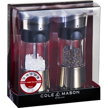 Cole & mason К-т мелнички за сол и пипер HORSHAM - 15, 4 см. - с механизъм за прецизност (Cole-&-Mason-H-306598P)