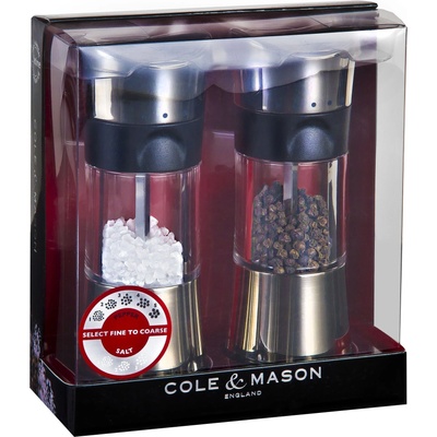 Cole & mason К-т мелнички за сол и пипер HORSHAM - 15, 4 см. - с механизъм за прецизност (Cole-&-Mason-H-306598P)