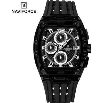 Naviforce Часовници naviforce si-38617 - Черен / Сребърен kp38617 (si-38617)