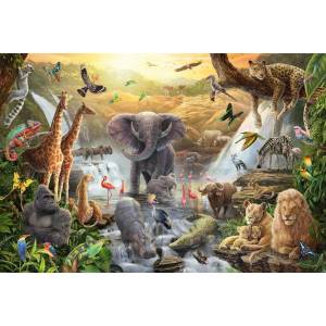 Schmidt Spiele - Puzzle Animals in Africa - 40 - 99 piese