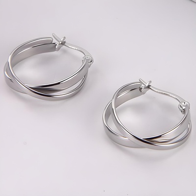 HARAHU Обици ab-20571 - Сребърна kp20571 (ab-20571)