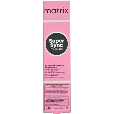 Matrix Super Sync Pre-Bonded Glossing Alkaline Demi Toner 90 ml боя без амоняк 11VG