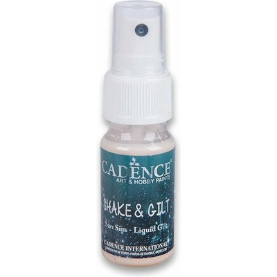 Cadence sprej na textil třpytivá zlatá 25 ml
