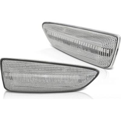 Boční blinkry Opel Astra J, Astra K, Zafira C, Insignia B, Crossland X, LED SEQ, bílé