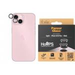 Panzer Стъклен протектор за камера PanzerGlass Hoops Rings за Apple iPhone 15/15 plus - Черен