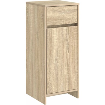 vidaXL Шкаф за баня Дъб сонома 35 x 36, 5 x 85 см Инженерна дървесина (890746)