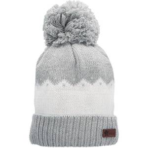 Sterntaler Детска шапка с помпон Sterntaler - Сива, размер 53, 18-24 м (4722211-542) - baby