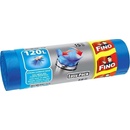 Fino Vrecia zaväzovacie Easy pack 120l 22 µm 15 ks modré