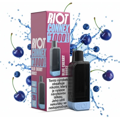 RIOT Connex 1000 Blue Cherry Burst 10 mg