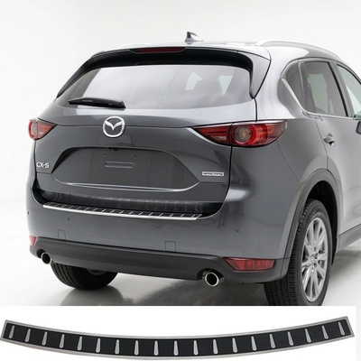 Omtec Nerezový leštený kryt hornej hrany zadného nárazníka Mazda CX-5 2017-20, Fcl. 2020-21