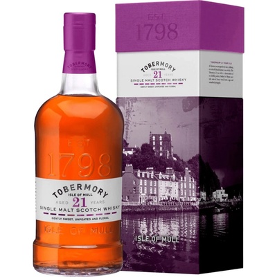Tobermory 21y 46,3% 0,7 l (kartón)