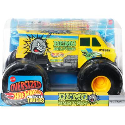 Mattel Hot Wheels Monster Trucks Oversized Demo Delivery žlutý