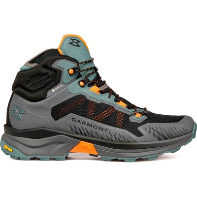 Garmont Мъжки туристически обувки Garmont Nexus Mid GTX Walking boots - Thunderstorm Grey / Peel Orange - размер 44, 5 (EU) (019-1384-0219)