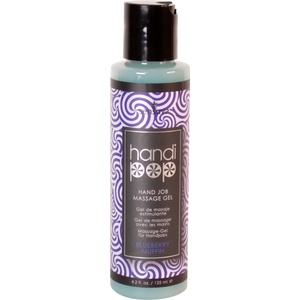 Sensuva Handipop Edible Handjob Massage Gel Blueberry Muffin 125ml