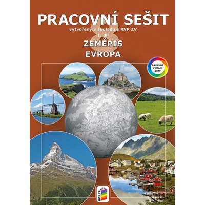 Zeměpis 8.r. 1. díl - Pracovní sešit barevný (Evropa)