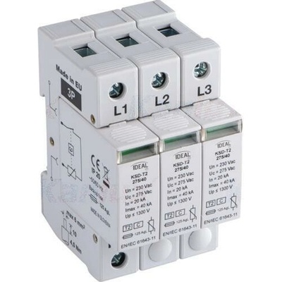 Kanlux KSD-T2 275/120 3P Prepäťová ochrana 23132