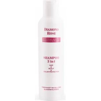 Biofresh Cosmetics Diamond Rose Shampoo 3 in 1 - Шампоан 3 в 1 Комплексна грижа за коса, скалп и цвят 200мл