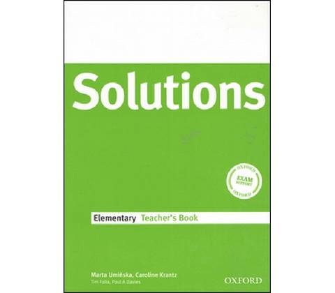 Solutions Elementary Teacher´s Book