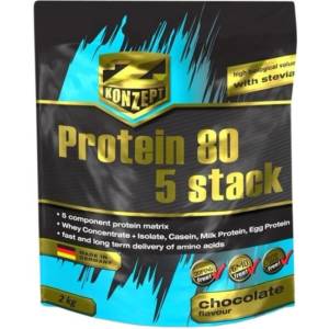 Z-KONZEPT Protein 80 5 stack 2000 g